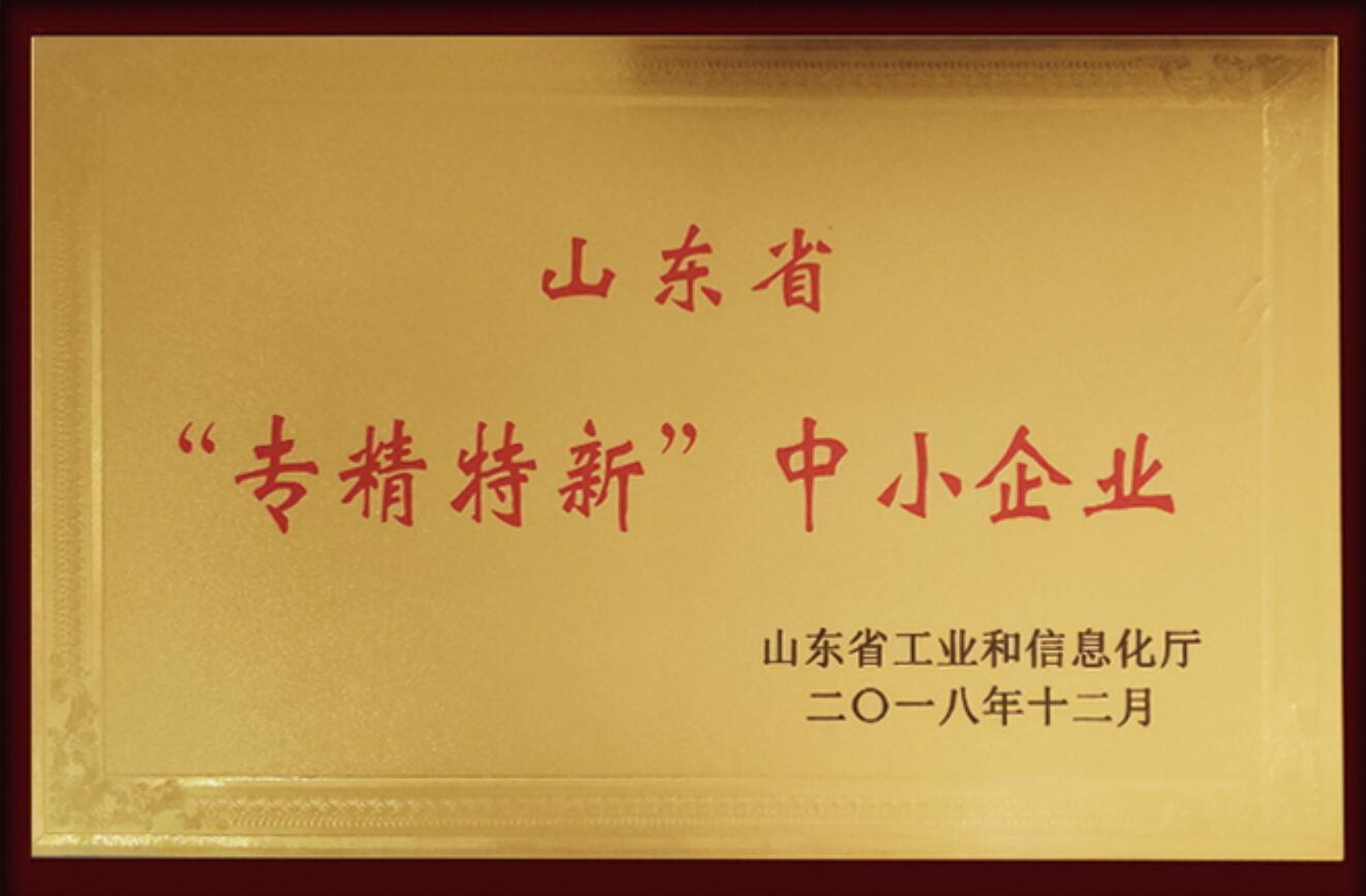 山東省專精特新中小企業(yè)